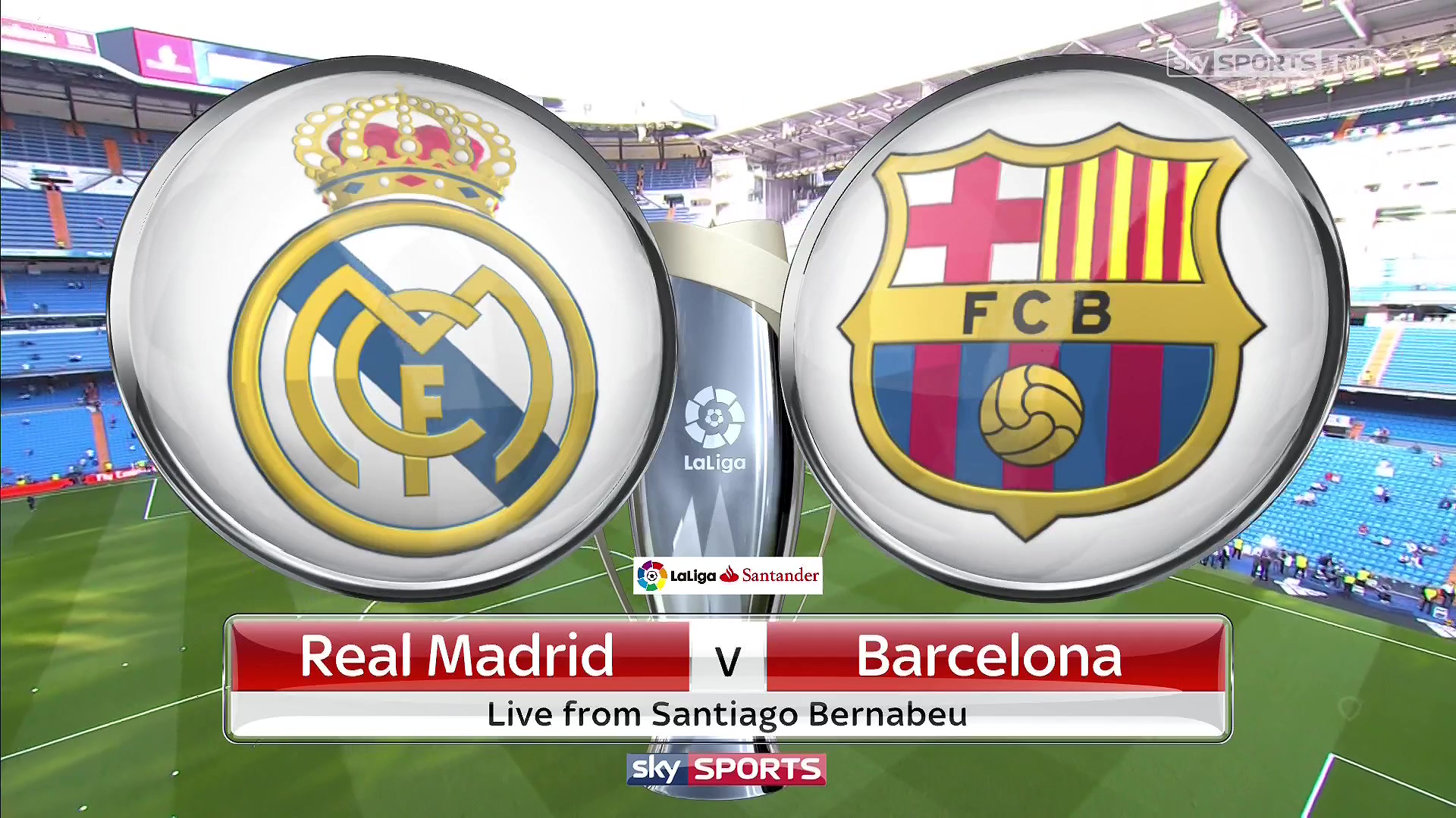La Liga Real Madrid v Barcelona Full Match Replay