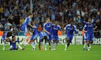 Chelsea celebrating the 2012 Champions League final!