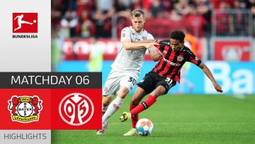 Bayer 04 Leverkusen – 1. FSV Mainz 05 1-0 | Highlights | Matchday 6 – Bundesliga 2021/22