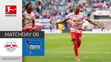 RB Leipzig – Hertha Berlin 6-0 | Highlights | Matchday 6 – Bundesliga 2021/22