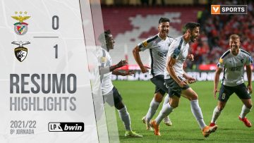 Highlights | Resumo: Benfica 0-1 Portimonense (Liga 21/22 #8)