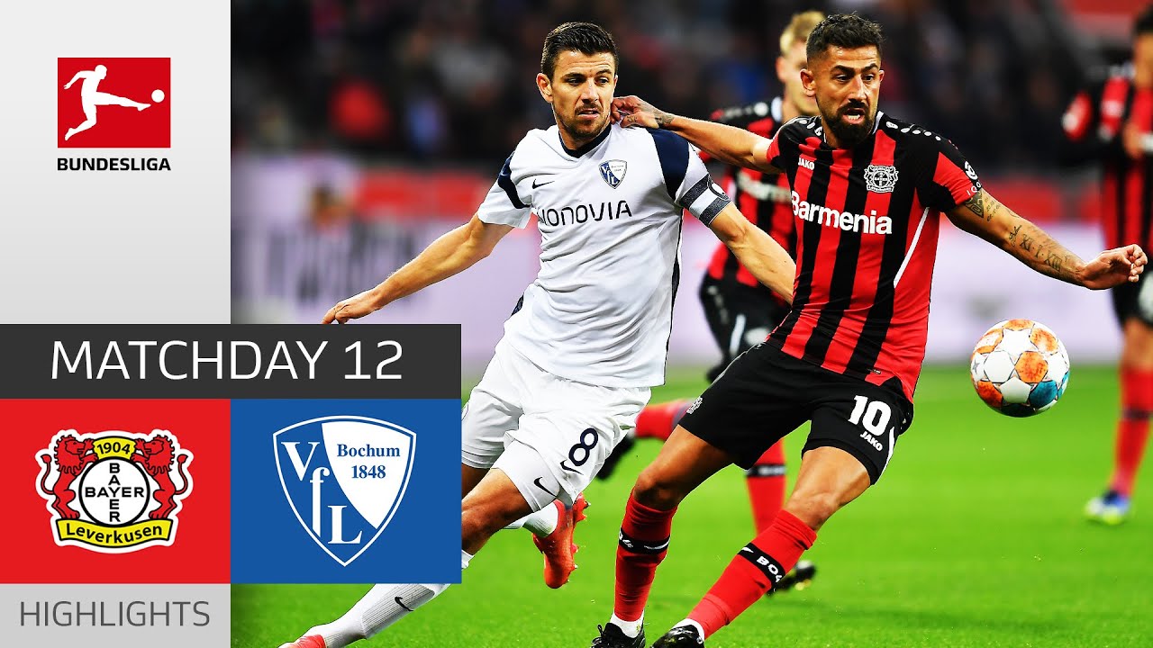 Bayer 04 Leverkusen - VfL Bochum 1-0 | Highlights | Matchday 12 ...