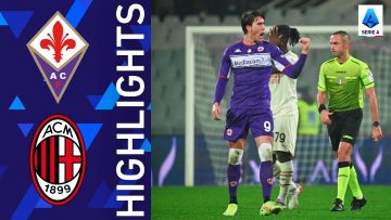 Fiorentina 4-3 Milan | A Vlahovic double seals a deserved won for Fiorentina | Serie A 2021/22