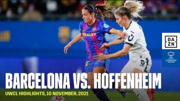 HIGHLIGHTS | Barcelona vs. Hoffenheim — UEFA Womens Champions League 2021-22