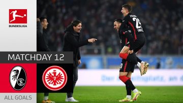 Lindström scores first goal! | Freiburg – Frankfurt 0-2 | All Goals | MD 12 – Bundesliga 21/22