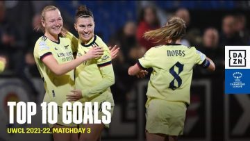 The Top 10 Goals From Matchday 3 Of The 2021-22 UEFA Womens Champions League