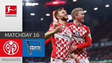 1. FSV Mainz 05 – Hertha Berlin 4-0 | Highlights | Matchday 16 – Bundesliga 2021/22