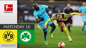 Borussia Dortmund – Greuther Fürth 3-0 | Highlights | Matchday 16 – Bundesliga 2021/22
