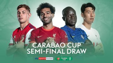 FULL DRAW! Carabao Cup semi-final draw! 🏆