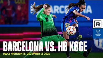 HIGHLIGHTS | Barcelona vs. HB Køge — UEFA Women’s Champions League 2021-2022