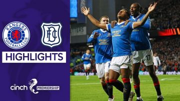 Rangers 3-0 Dundee | Rangers run riot to go SEVEN points clear | cinch Premiership