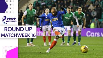 Who will Top the Table at the end of the Year? | Matchweek 16 Round-Up | cinch Premiership