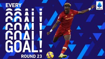 Abraham hits the 10-goal mark in Serie A | Every Goal | Round 23 | Serie A 2021/22