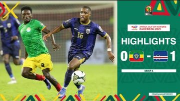 Ethiopia 🆚 Cape Verde Highlights – #TotalEnergiesAFCON2021 – Group A