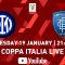 Inter v Empoli | Full Match Live | Coppa Italia 2021/22