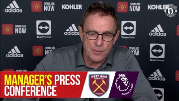 Managers Press Conference | Manchester United v West Ham United | Ralf Rangnick | Premier League