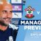 PEP GUARDIOLA PRESS CONFERENCE | Southampton V Man City | Premier League