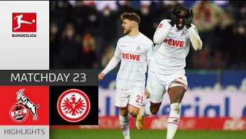 1. FC Köln – Eintracht Frankfurt 1-0 | Highlights | Matchday 23 – Bundesliga 2021/22