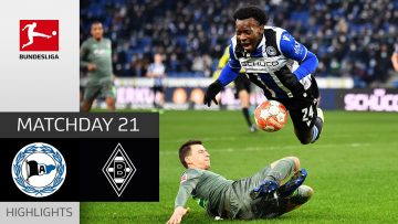 Arminia Bielefeld – Borussia Mgladbach 1-1 | Highlights | Matchday 21 – Bundesliga 2021/22