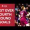 Best Ever Fourth Round Goals | 🧠 KDB, Rooneys Curler & Sinclairs Bicycle Kick | Emirates FA Cup