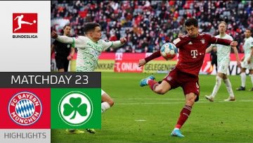 FC Bayern München – Greuther Fürth 4-1 | Highlights | Matchday 23 – Bundesliga 2021/22