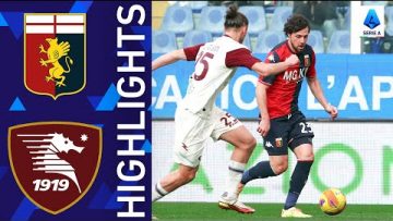 Genoa 1-1 Salernitana | The survival battle of the Marassi ends in a draw | Serie A 2021/22