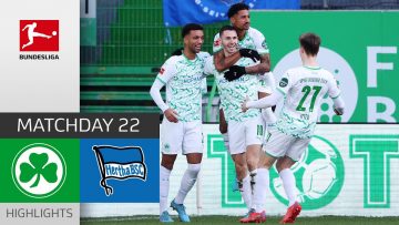 Greuther Fürth – Hertha Berlin 2-1 | Highlights | Matchday 22 – Bundesliga 2021/22