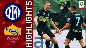 Inter 2-0 Roma | Džeko & Sánchez Goals Send Inter Through! | Coppa Italia Frecciarossa 2021/22
