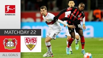Leverkusen Stay on Track! | Leverkusen – Stuttgart 4-2 | All Goals | Matchday 22 – Bundesliga 21/22