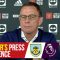 Managers Press Conference: Burnley v Manchester United | Ralf Rangnick | Premier League