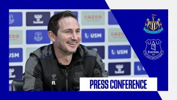 NEWCASTLE UNITED V EVERTON | FRANK LAMPARD PRESS CONFERENCE | PREMIER LEAGUE MATCHDAY 21