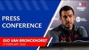 PRESS CONFERENCE | Giovanni van Bronckhorst | 01 Feb 2022