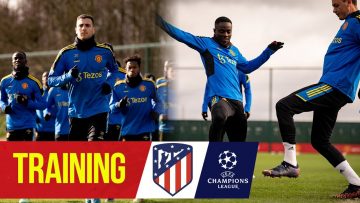 Reds train ahead of Atletico encounter | Champions League | Atletico Madrid v Manchester United