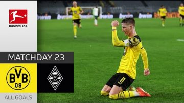 Reus Involved in 5(!) Goals! | Dortmund – Gladbach 6-0 | All Goals | Matchday 23 – Bundesliga 21/22