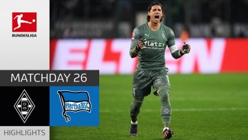 Borussia Mgladbach – Hertha Berlin 2-0 | Highlights | Matchday 26 – Bundesliga 2021/22