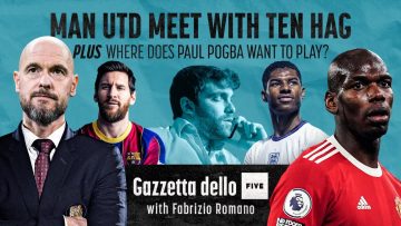 Fabrizio Romano Exclusive! Man UTD Meet With Ten Hag | Where Does Paul Pogba Want To Play?