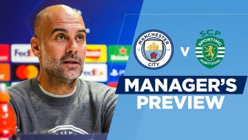 FOCUS IS CRUCIAL | Pep Guardiola Press Conference | City vs Sporting | Champions League