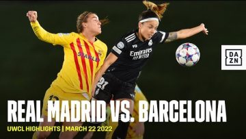 HIGHLIGHTS | Real Madrid vs. Barcelona — UEFA Women’s Champions League 2021-2022 (Italiano)