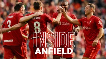 Inside Anfield: Liverpool FC 1-2 Barcelona Legends | Teamtalks, tunnel cam and more