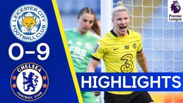 Leicester 0-9 Chelsea | The Blues Move Top After 9 Goal Thrashing | Womens Super League Highlights