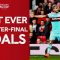 Payet, Hazard, Rashford, Tevez | Best Ever Quarter-Final Goals | Emirates FA Cup 2021-22