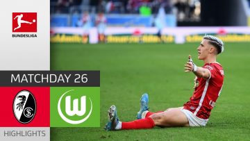 SC Freiburg – VfL Wolfsburg 3-2 | Highlights | Matchday 26 – Bundesliga 2021/22