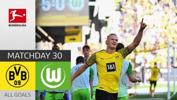 5 Goals in 14 Minutes! | Borussia Dortmund – VfL Wolfsburg 6-1 | All Goals | MD 30 – Bundesliga
