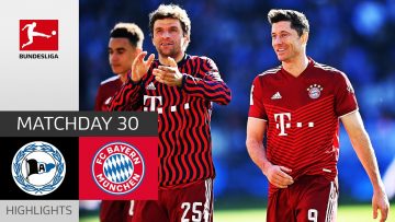 Arminia Bielefeld – FC Bayern München 0-3 | Highlights | Matchday 30 – Bundesliga 2021/22