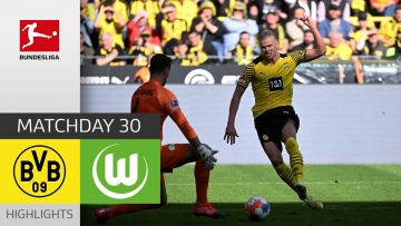 Borussia Dortmund – VfL Wolfsburg 6-1 | Highlights | Matchday 30 – Bundesliga 2021/22