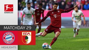 FC Bayern München – FC Augsburg 1-0 | Highlights | Matchday 29 – Bundesliga 2021/22