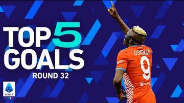 Osimhen’s rocket sparks hope of a comeback for Napoli | Top 5 Goal | Round 32 | Serie A 2021/22