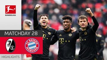 SC Freiburg – FC Bayern München 1-4 | Highlights | Matchday 28 – Bundesliga 2021/22