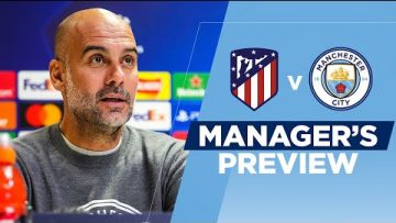 We travel with a sure result and intention to win the game. | PEP GUARDIOLA | Atletico vs Man City