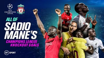 All Of Sadio Manes 15 Champions League Knockout Goals (2018-2022) | Record African Scorer!